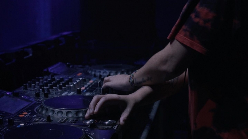 Eme DJ, en un fotograma del corto documental 'Miedo al miedo'.