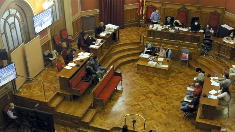 Una imatge del judici celebrat a l'Audiència de Barcelona.