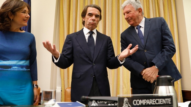 Aznar, en la comisión de investigación sobre la financiación del PP