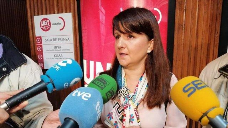 La exportavoz del grupo parlamentario de Ciudadanos, Laura Pérez Macho en Oviedo a 27 de febrero de 2020.