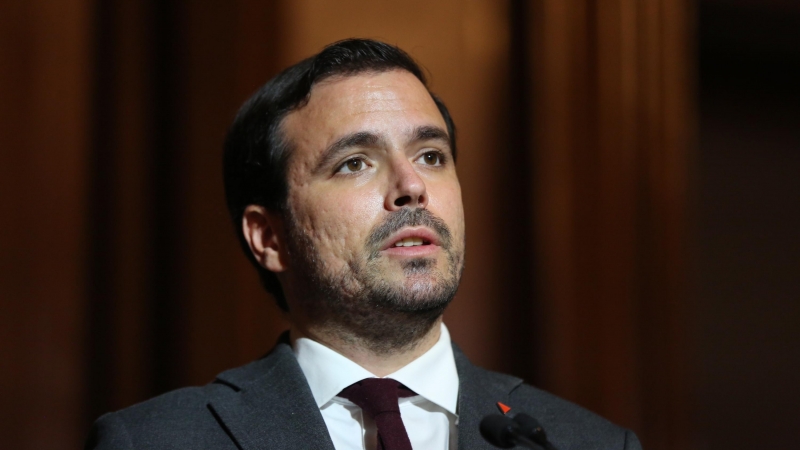 El ministro de Consumo, Alberto Garzón, en el acto solemne por el 20º aniversario de la Agencia Española de Seguridad Alimentaria y Nutrición (AESAN)