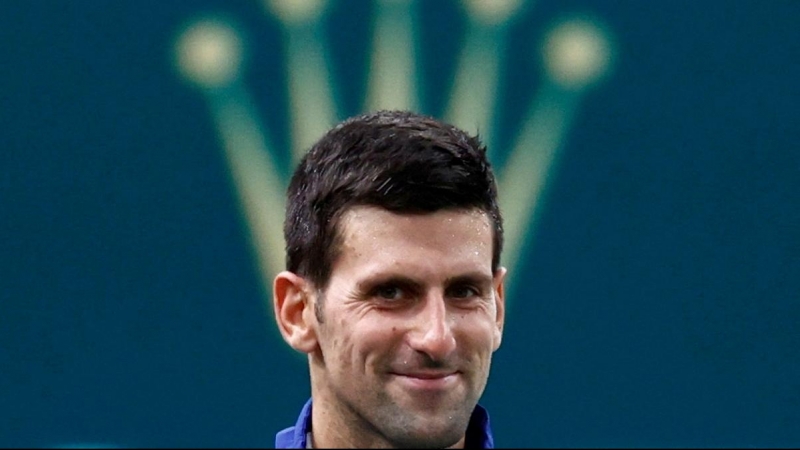Imagen de archivo del tenista serbio Novak Djokovic.