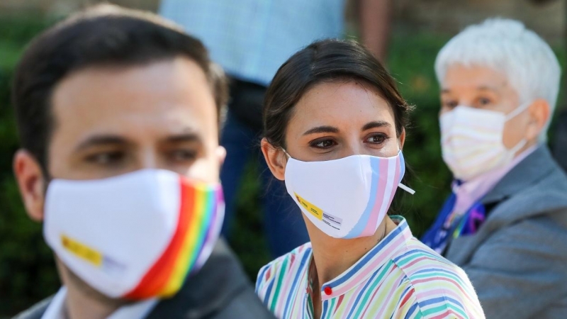 Alberto Garzón e Irene Montero