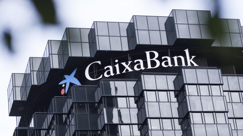 Sede corporativa de CaixaBank en Barcelona.