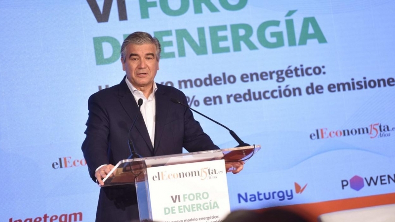 El presidente de Naturgy, Francisco Reynés, en el VI Foro de Energía de 'El Economista', en septiembre de 2021.