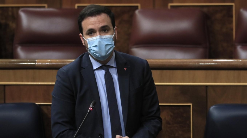 (24.02.2022) El ministro de Consumo, Alberto Garzón, en un debate del Congreso