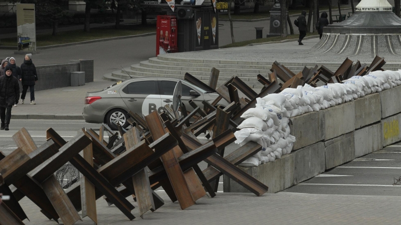 barricadas en kiev