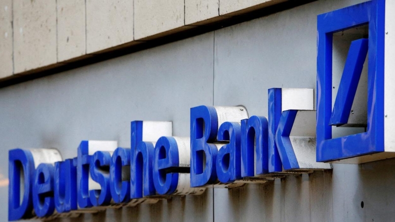El logo de Deutsche Bank en una oficina en Colonia (Alemania). REUTERS/Wolfgang Rattay