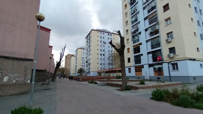 04/2022 - Imatge del barri de Sant Roc de Badalona.