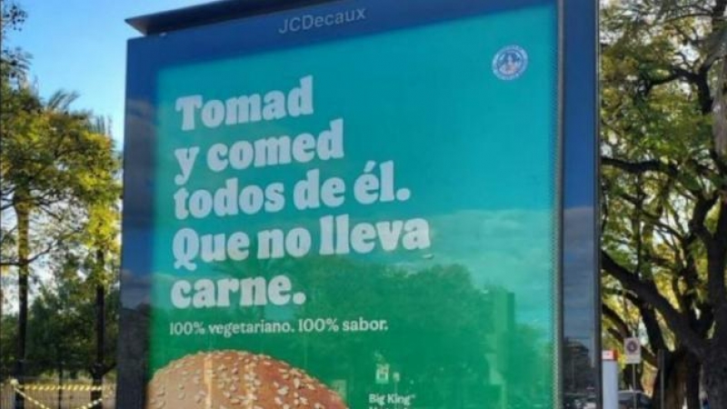 Polémico eslogan implementado por Burger King en su campaña de Semana Santa.