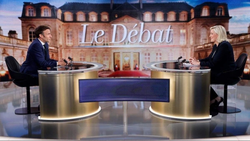 Macron-Le Pen: un debate previsible
