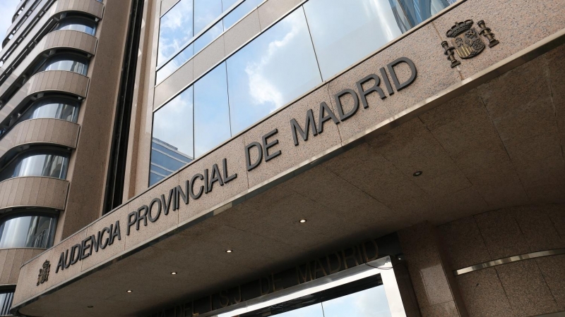 Fachada de la Audiencia Provincial de Madrid. Imagen de Archivo.