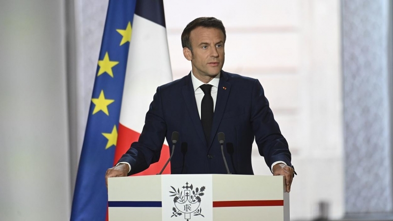 08/05/2022 Emmanuel Macron