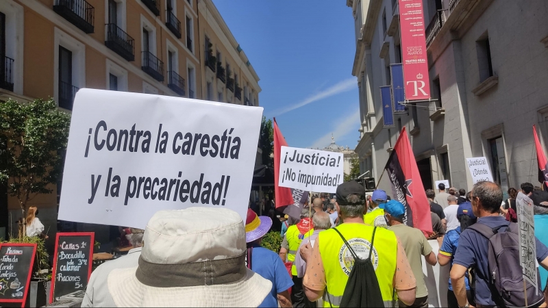 La marcha de este domingo en contra de la precariedad en la Comunidad de Madrid