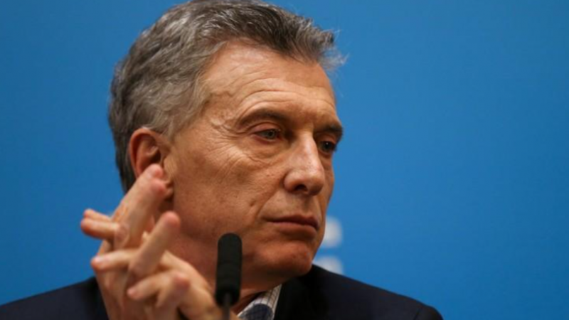 1/06/2022 - Imagen de archivo del expresidente argentino, Mauricio Macri, durante una rueda de prensa el 12 agosto de 2019. Buenos Aires, (Argentina).