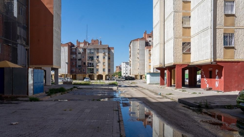07/06/2022. Imágenes del Polígono Sur de Sevilla, conocido popularmente como Las Tres mil vivienda. Uno de los barrios más pobre de España a 02 de septiembre del 2021 en Sevilla.