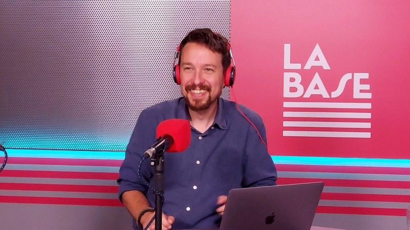 Pablo Iglesias en La Base