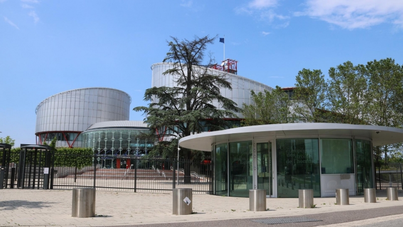 09/06/2021 - Imatge d'arxiu del Tribunal Europeu de Drets Humans (TEDH), amb seu a Estrasburg.