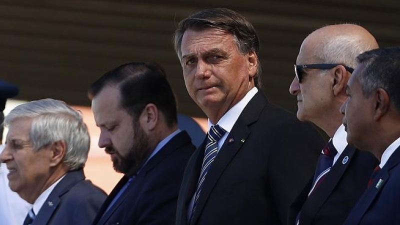 El presidente brasileño, Jair Bolsonaro, a 9 de abril de 2022.