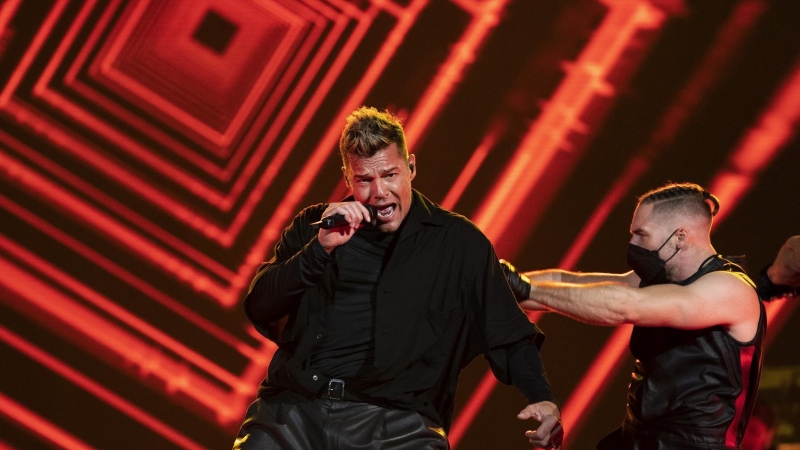 Ricky Martin en un show en Toronto (Canadá), a 7 de octubre de 2021.