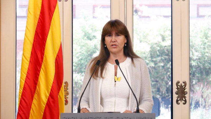 Compareixença de la presidenta del Parlament, Laura Borràs.