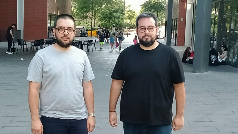 06/07/2022 - Andreu Pujol i Silvio Falcón, autors d''Eixamplar les bases. El sobiranisme d'esquerres a Catalunya, el País Basc i Galícia'.