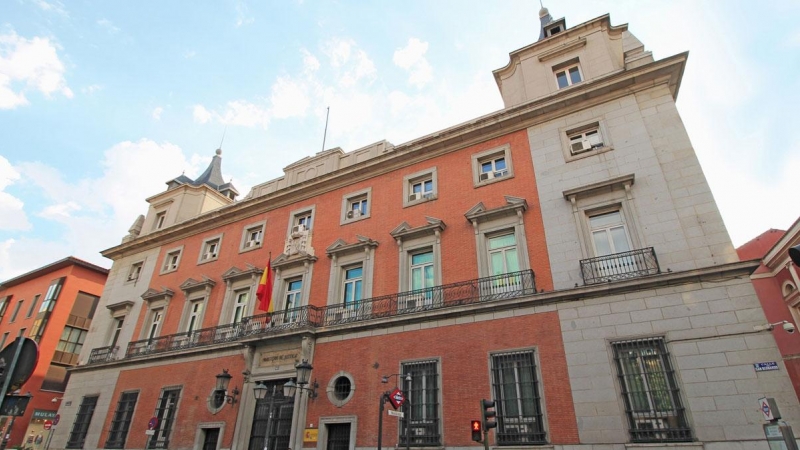 Imagen de la Sede del Ministerio de Justicia en Madrid.