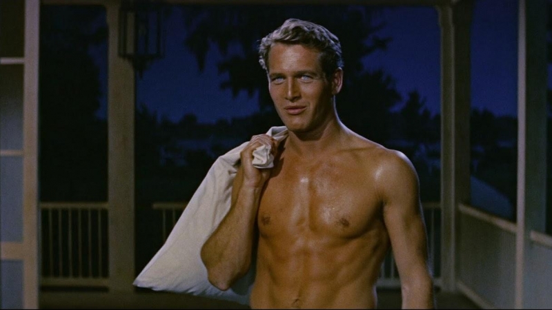 Paul Newman en la película 'El largo y cálido verano'.