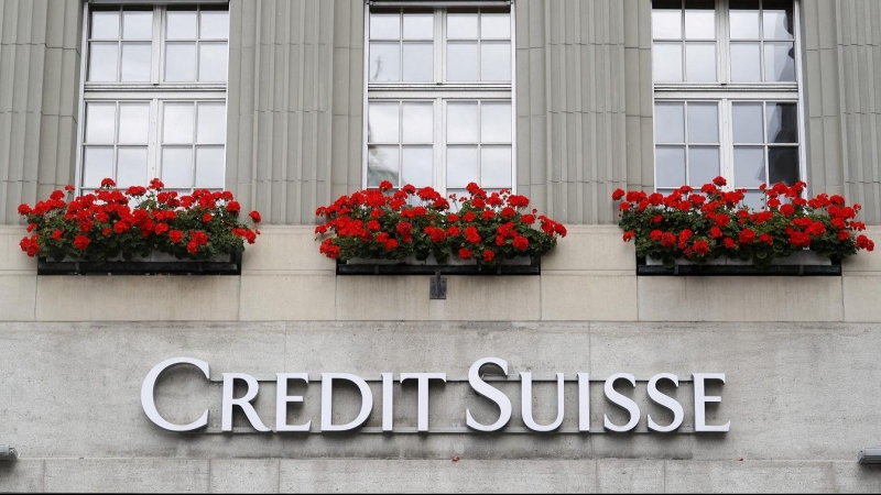 El logo del banco Credit Suisse en una sucursal en Berna (Suiza). REUTERS/Arnd Wiegmann