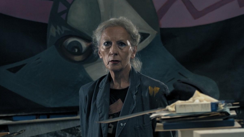 La pintora Teresa Ramón, protagonista del documental 'Carrasca', dirigido por Alejandro Cortés.