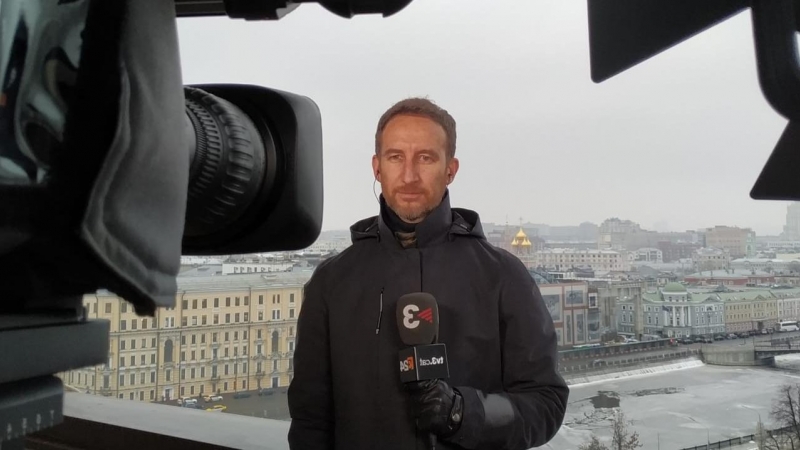 2022 - Manel Alías, periodista de TV3, informant des de Rússia.