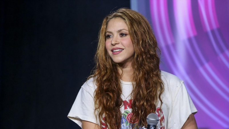 Imagen de archivo de Shakira antes de su actuación en la Super Bowl.
