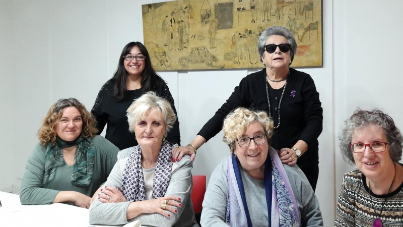 2022 / La junta directiva de l'Associació de Dones Periodistes de Catalunya.