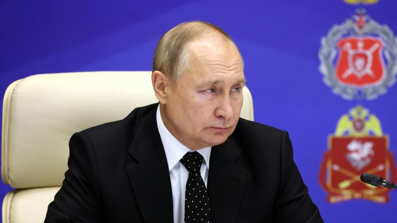 El presidente ruso, Vladímir Putin, en Rusia, a 17 de diciembre de 2022.