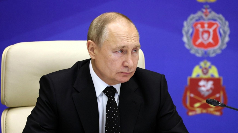 El presidente ruso, Vladímir Putin, en Rusia, a 17 de diciembre de 2022.