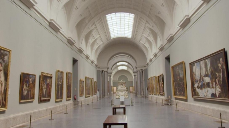 Sala museo del Prado