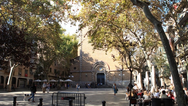 La plaça de la Virreina, també objecte de la literatura de Rodoreda