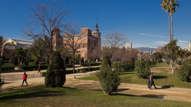 El Parc de la Ciutadella, en una imatge recent