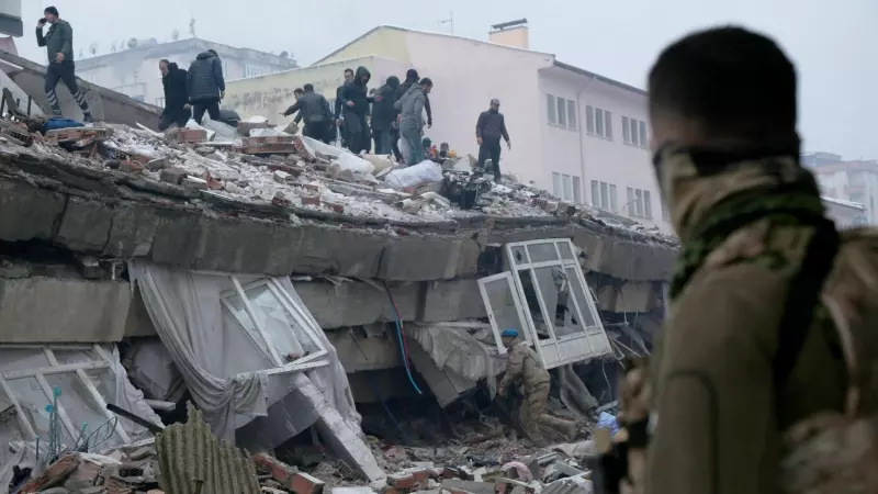 Terremoto de magnitud 7,8 en Turquía y Siria, a 6 de febrero de 2023