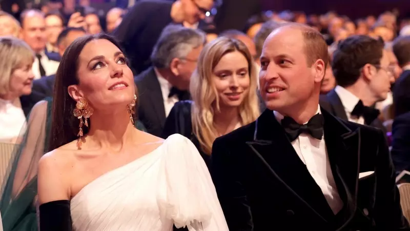 El Príncipe William y Kate, Princesa de Gales, asisten a la 76.ª ceremonia de los premios Bafta