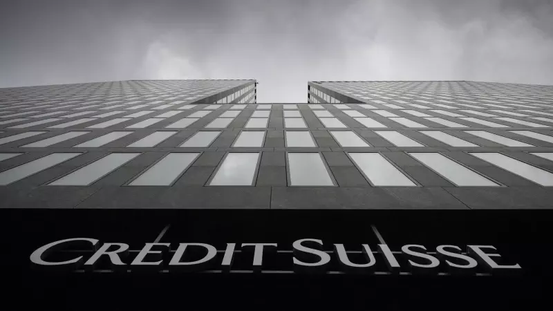 Fotografía de archivo del banco Credit Suisse en Zurich, Suiza, el 21 de febrero del 2022.