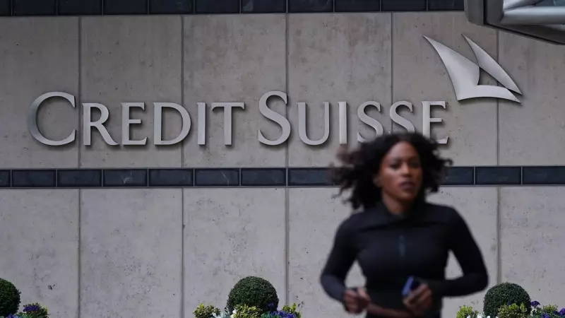 Una sucursal del banco Credit Suisse en Reino Unido.