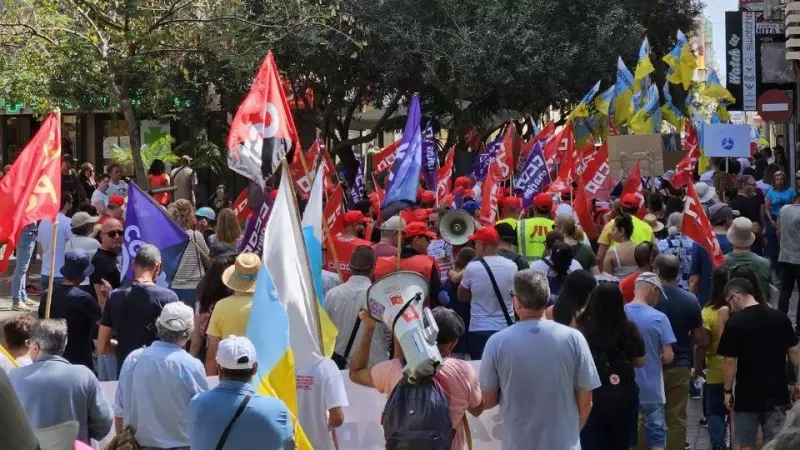 Manifestación Tenerife