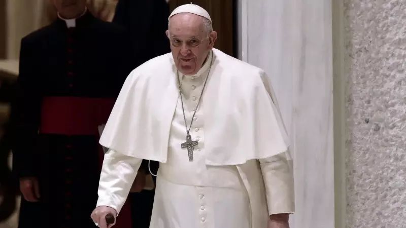 El papa Francisco durante una audiencia en el Vaticano, a 8 de febrero de 2023.