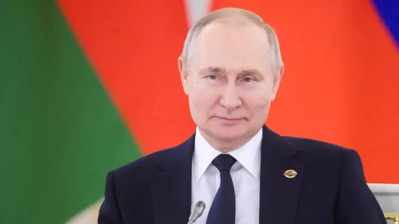 El presidente Vladimir Putin en la reunión del Consejo Supremo de Estado de la Unión de Rusia y Bielorrusia en Moscú