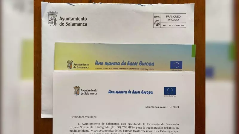 Denuncian que el Ayuntamiento de Salamanca, capitaneado por el PP, está enviando propaganda electoral encubierta.