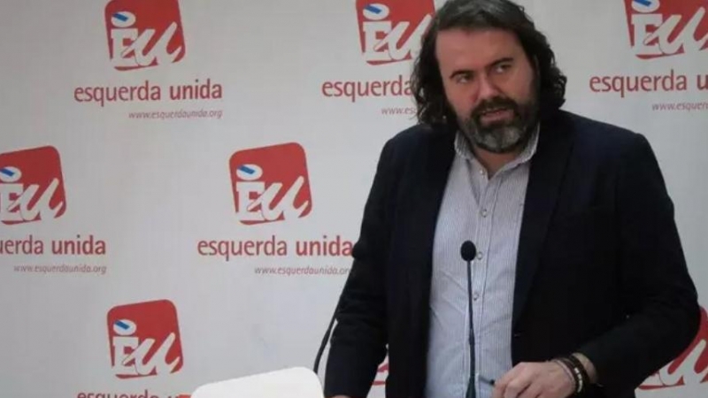 375/23 Rubén Pérez, candidato de Podemos-Marea de Vigo a la Alcaldía  de esa ciudad.