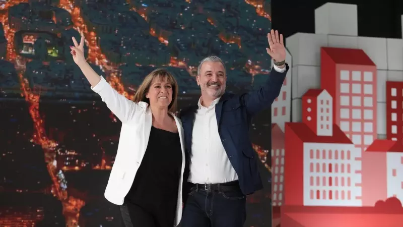 PSC Jaume Collboni  y Nuria Marín
