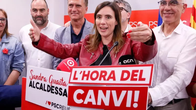 Sandra Guaita, alcaldable del PSC i guanyadora de les eleccions municipals a Reus