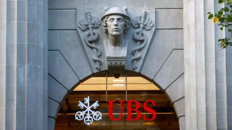 El logo del del banco suizo UBS en una de sus oficinas en Zúrich. REUTERS/Arnd Wiegmann
